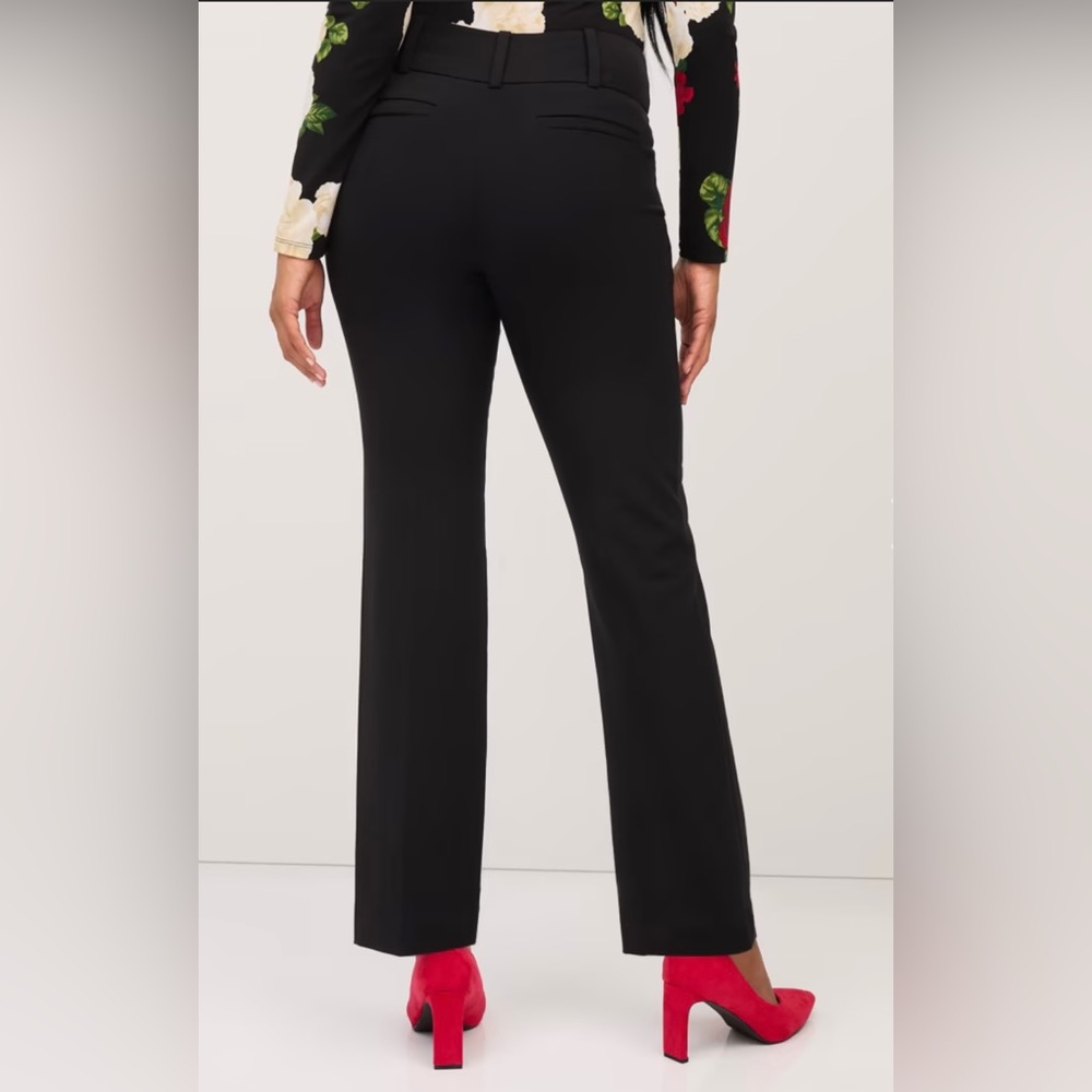 NWT TALL Length High-Waisted Modern-Fit Straight-Leg Pant - Essential Stretch